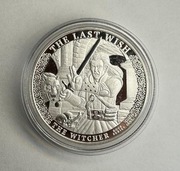 Moneta Wiedźmin Ostatnie Życzenie 1 oz srebrna 2023