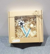 Zawieszka do smoczka - ręcznie robiona na szydełku z włóczki