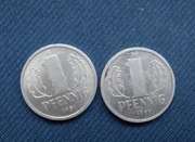 Moneta Niemcy 1 fenig 1981 NRD 