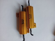 Rezystor drutowy 82R 50W obudowa aluminiowa radiator