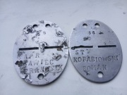 Nieśmiertelnik polski x2 