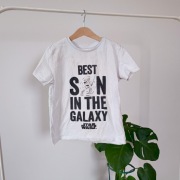T-shirt 140 krótki rękaw star wars best son on the Galaxy bluzka koszulka