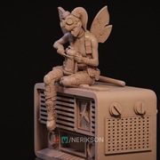 Figurka druk 3D żywica 12K " Tinker Fairy - F1277 " - 120 mm