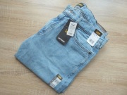 LEE Slim Straight rider jeansy męskie 34/32