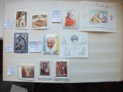 zestaw 10szt. znaczki Fi 2764 Blok 121 , 133 Polska 1983r. PAPIEŻ ŚWIĘCI