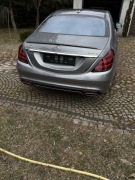 W222 Zderzak tył demontaż 