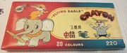 kredki PRL - 20szt. - świecowe - CRAYON - flying eagle