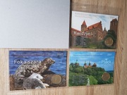 Blister 2 zł Nordic Gold  - zestaw 23 sztuki - 2007 rok