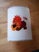 Lampa ,Kinkiet - lew , na żarówka E 27