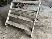 Steinweg schody murarskie z aluminium, skladane, wysokosc 110 cm 