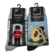 Skarpetki artystyczne Musearta zestaw 2 par na prezent, święta