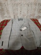 Marynarka  męska  w kratę zara 54 sim fit  nowa