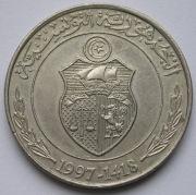 Tunezja 1 dinar 1997