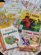 4 Książeczki z opowiadaniami dla dzieci