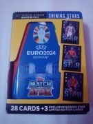 Topps EURO 2024 mini puszka ultimate stage Booster Tin 2 SHINNIG STARS 