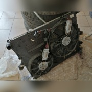Chłodnica wentylatory VW Touareg 7L0121203F