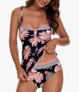 Strój Kąpielowy Damski Dwuczęściowy Tankini Rozmiar XXL