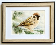 Akwarela, obraz, Mazurek