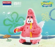 Klocki wzór LEGO PATRYK ROZGWIAZDA Spongebob Kanciastoporty Hit Prezent