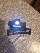 Latarka czołową Led