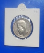 Srebrna moneta, 50 kopiejek, Rosja, Mikołaj II, 1912