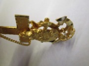 KOTWICA KRZYŻ złoto 750 gold 18K 