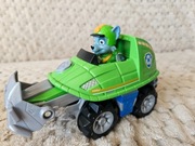 Pojazd Spin Master Psi Patrol Jungle Pups + figurka Rocky