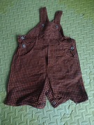 Kombinezon ogrodniczki spodenki kratka 92