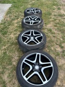 Mercedes Gls GL ML w166 felgi 21cali amg