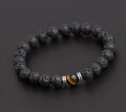 Męska Bransoletka Z Kamieniem