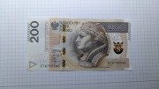 banknot 200zł 2021 ET6755595 - radar