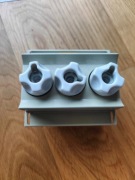 Gniazdo bezpiecznikowe porcelanowe + korek bezpieczniki 10A