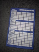 Bloczek do gry Cluedo