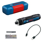 Uniwersalny wkrętak akumulatorowy Bosh + akcesoria 