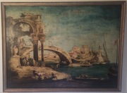 Wiesław Paprocki - Shores of Lagoon - olej 105 x 78 cm