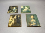 MINIATURY 4x PORTRET OBRAZY Z GALERII #577