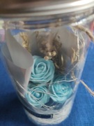 Róża Lampion na baterie 