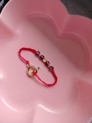 Bransoletka handmade z serduszkiem