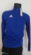 Bluza adidas TIRO 21 Training Top GH7302 niebieski roz. S