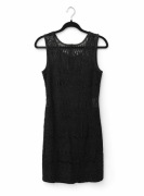 Cropp – czarna sukienka koronkowa, 60% bawełna, rozmiar XL