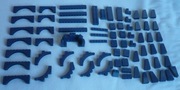 Lego - rzadkie łuki Dark Blue i inne elementy