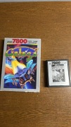 Galaga do  Atari 7800- box,