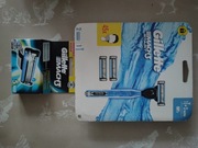 Zestaw maszynka i 6 wkładów Gillette Mach 3 - 100 % ORYGINAŁ