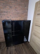 Ciemna szafka loft