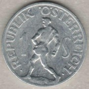 Austria 1 schilling szyling 1946 - 25 mm - nr 2