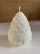 Świeca sojowa szyszka handmade 