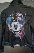 Desigual Disney,  Mickey  , myszka miki,  kurtka jeans