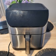 FRYTKOWNICA BEZTŁUSZCZOWA AIRFRYER 8L NIEPRZYWIERAJĄCA LEHMANN 12 PROGRAMÓW