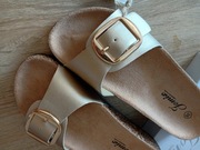 Złote klapki 36 regulowana szerokość 