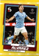 TOPPS SUPERSTARS 2022/2023 JULIAN ALVAREZ ACTION MANCHESTER CITY